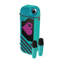 Laser LED Karaoke with 2 Mics Aquatic Awe V1031-SP-KAULPA-393