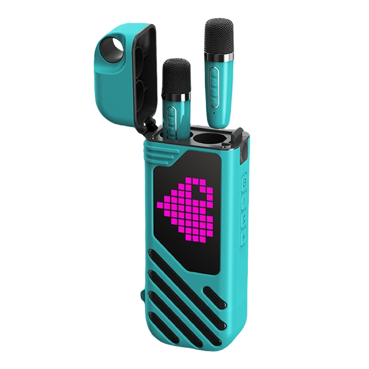 Laser LED Karaoke with 2 Mics Aquatic Awe V1031-SP-KAULPA-393