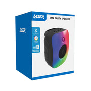 Laser RGB Mini Party Speaker Black V1031-SP-RG19BK-218