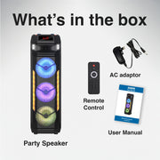 Laser RGB Tower Speaker with 40W Sound V1031-SP-RG81BK-300