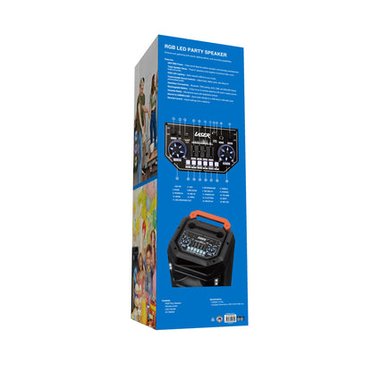 Laser RGB Tower Speaker with 40W Sound V1031-SP-RG81BK-300