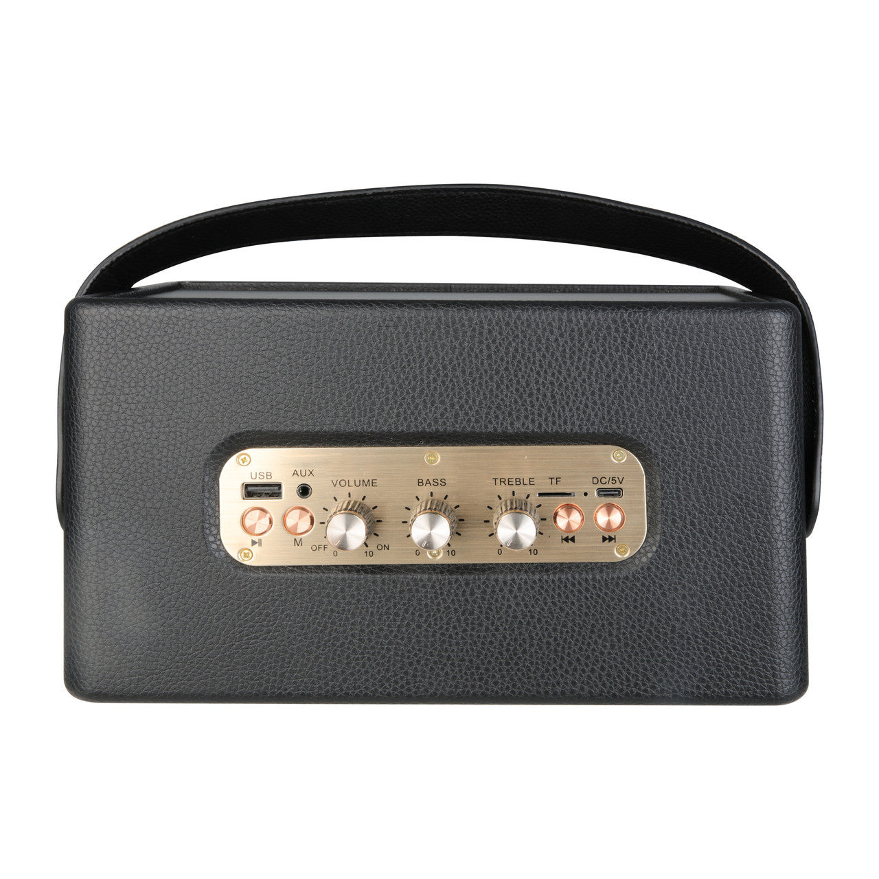 SoundTec Retro Bluetooth Boombox Black V1031-SP-ST15BK-317