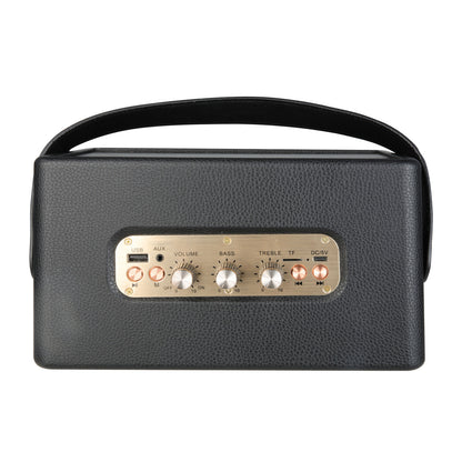 SoundTec Retro Bluetooth Boombox Black V1031-SP-ST15BK-317