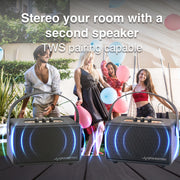 SoundTec Retro Bluetooth Boombox Black V1031-SP-ST15BK-317