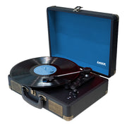 Bluetooth Suitcase Turntable with Speaker V1031-SP-TT25BK-192