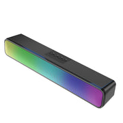 Laser RGB Bluetooth Gaming Soundbar Black V1031-SPK-BTSB12-BK
