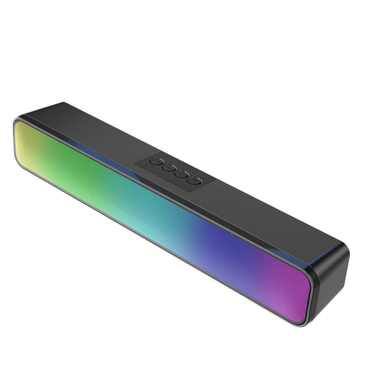 Laser RGB Bluetooth Gaming Soundbar Black V1031-SPK-BTSB12-BK