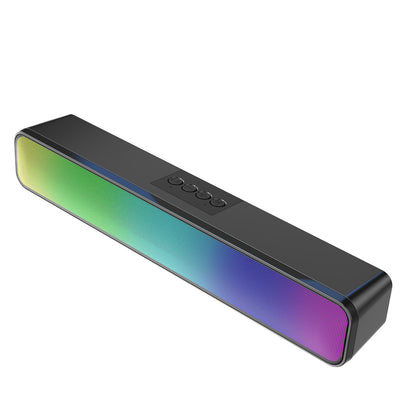 Laser RGB Bluetooth Gaming Soundbar Black V1031-SPK-BTSB12-BK