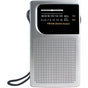 Laser Pocket Radio AM FM Built-in Speaker and Earphones Socket V1031-SPK-PR1018