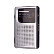 Laser Pocket Radio AM FM Built-in Speaker and Earphones Socket V1031-SPK-PR1018