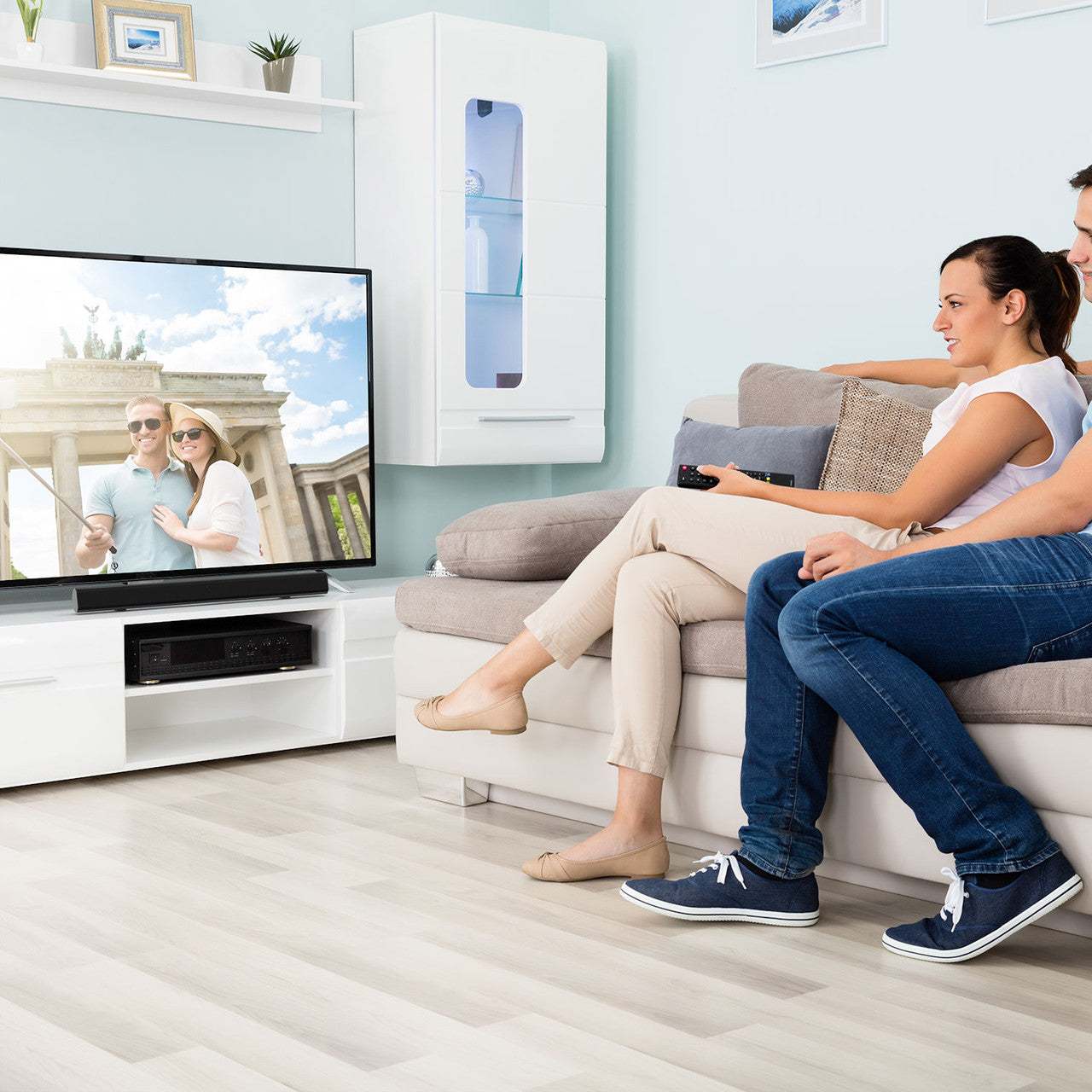 Laser Optical Soundbar with Wireless Sub-woofer V1031-SPK-SB140SUB