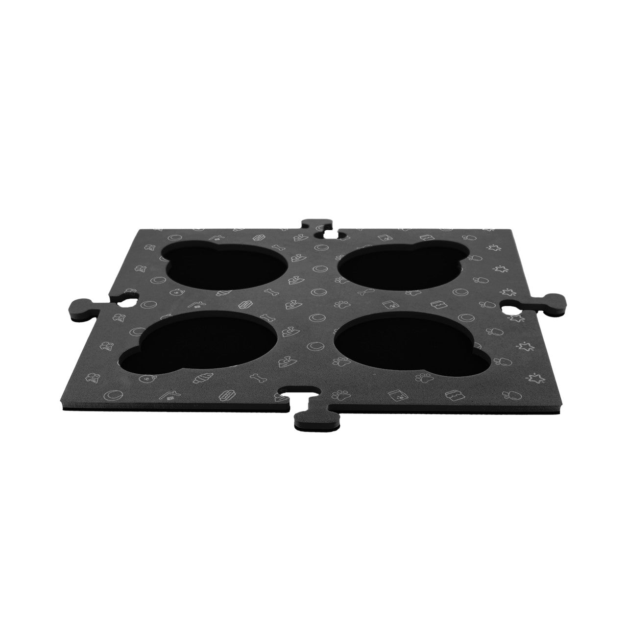 Tech4Pets Black Mat 2-Pack for Talking Buttons & Floor V1031-T4P-TBM2B-746