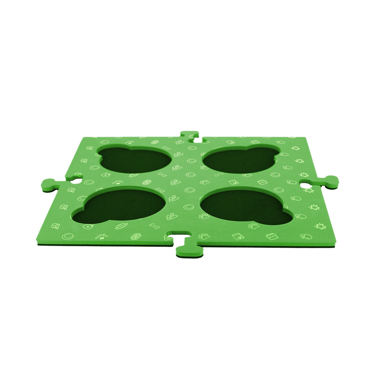 Tech4Pets Green Mat 2-Pack for Talking Buttons & Floor V1031-T4P-TBM2G-760