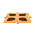 Tech4Pets Orange Mat 2-Pack for Talking Buttons & Floor V1031-T4P-TBM2O-777
