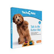 Tech4Pets Orange Mat 2-Pack for Talking Buttons & Floor V1031-T4P-TBM2O-777