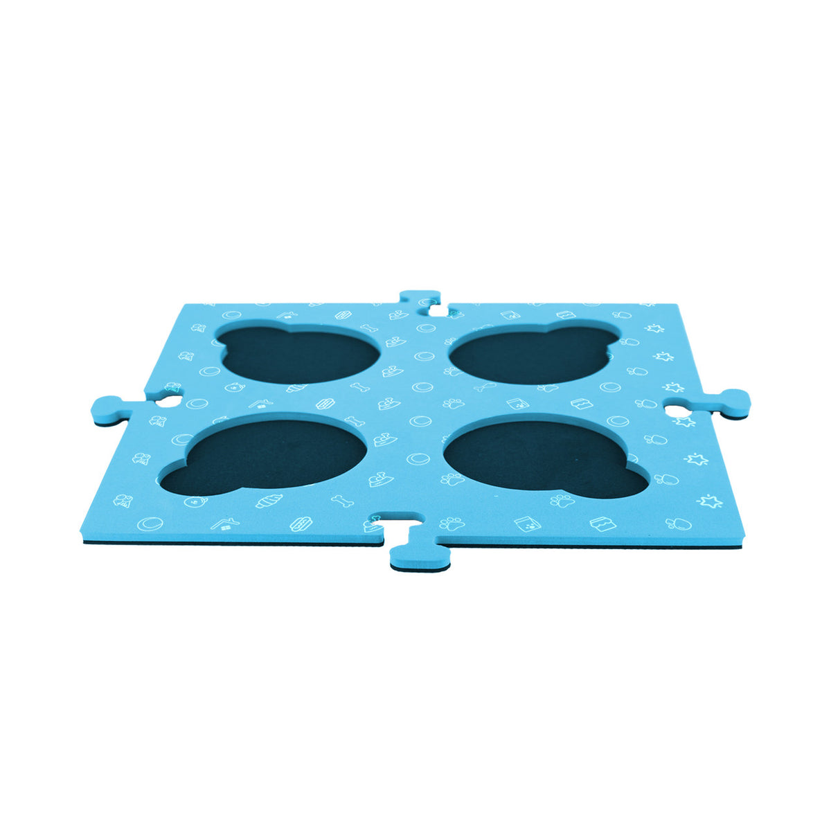 Tech4Pets Blue Mat 2-Pack for Talking Buttons & Floor V1031-T4P-TBMBL-784