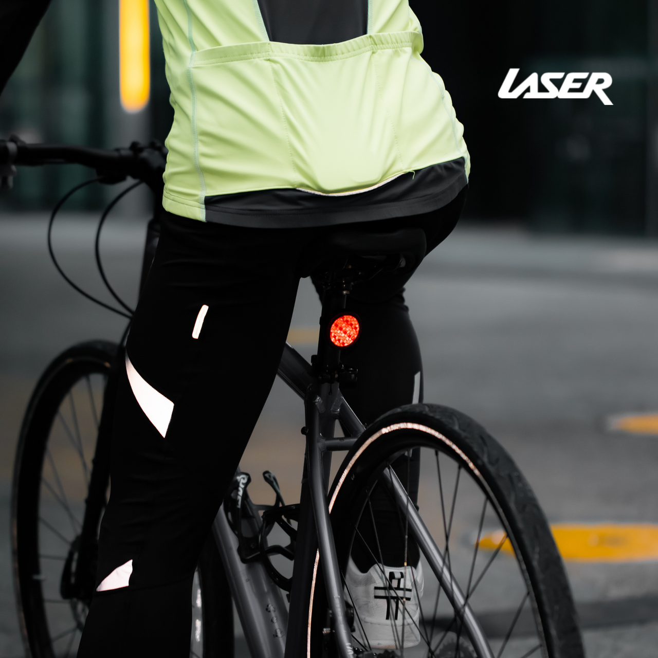 Laser Round Red Reflector Smart Tag V1031-TG-RORR25-689