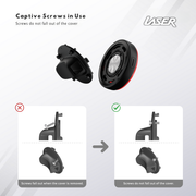 Laser Round Red Reflector Smart Tag V1031-TG-RORR25-689