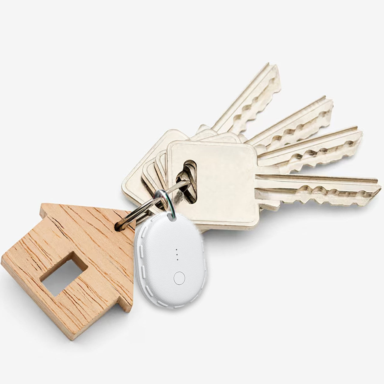 Laser Mini Smart Tag with Apple Find My Tracking White V1031-TG-T135WH-603