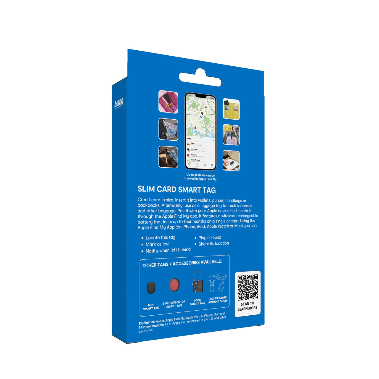 Laser Ultra Slim Smart Card with Wireless Charging V1031-TG-WCCD47-825