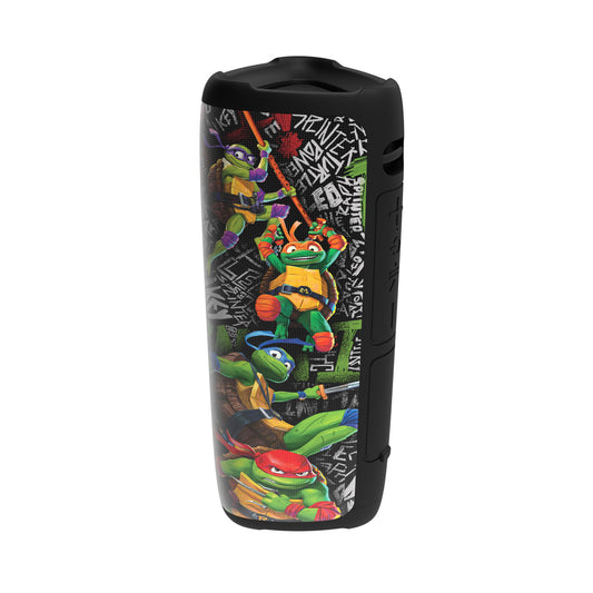 TMNT Portable Bluetooth Speaker 10W Black V1031-TT-SPK10W-449