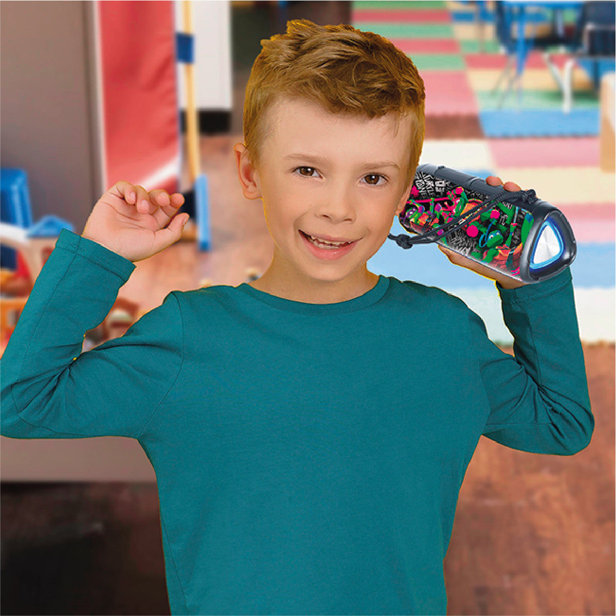 TMNT Portable Bluetooth Speaker 10W Black V1031-TT-SPK10W-449