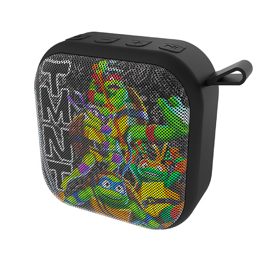TMNT 3W Portable Bluetooth Speaker Black V1031-TT-SPK3W-456