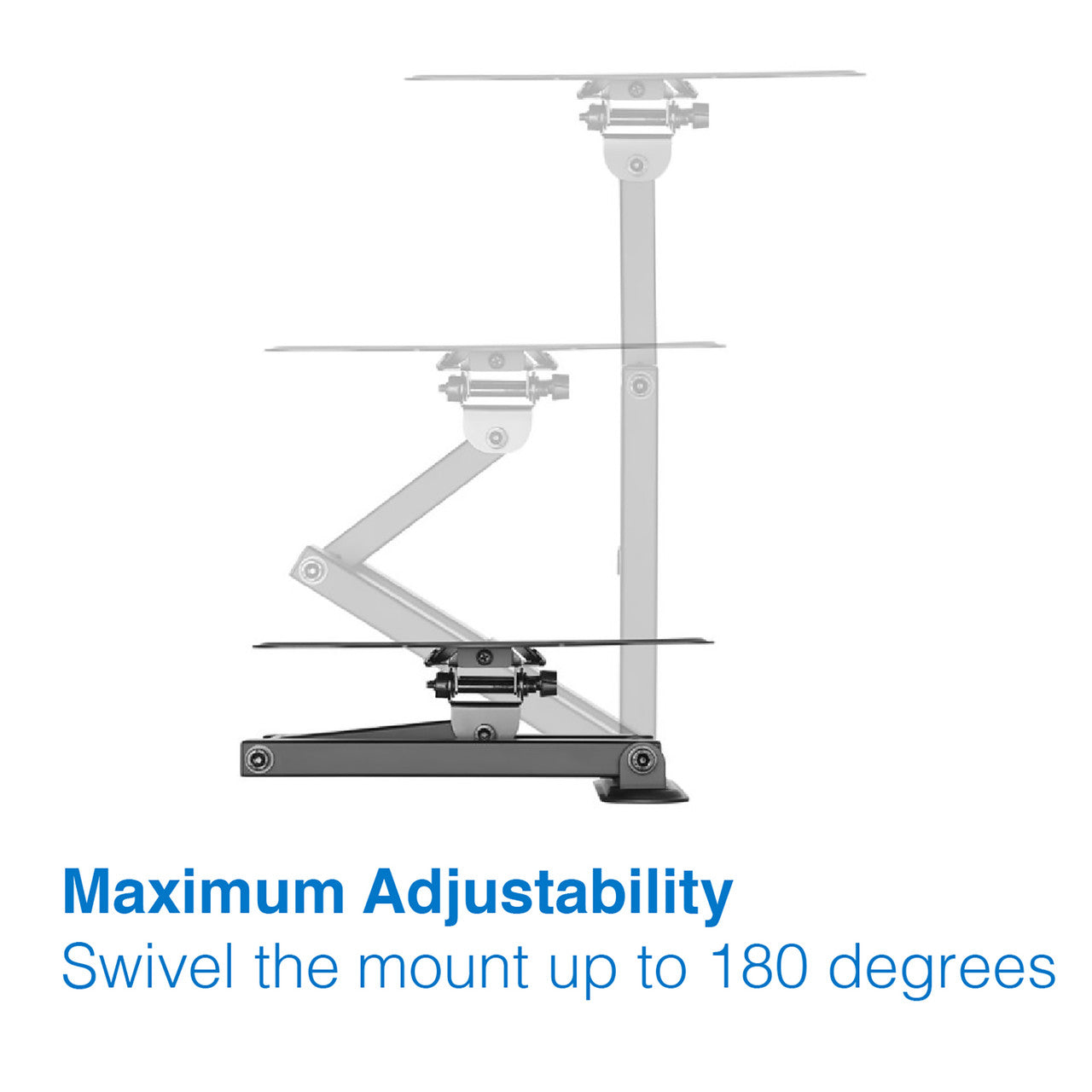 Laser Full Motion TV Wall Mount for 23 inches - 42 inches Panels V1031-TVB-KMA20-22_559