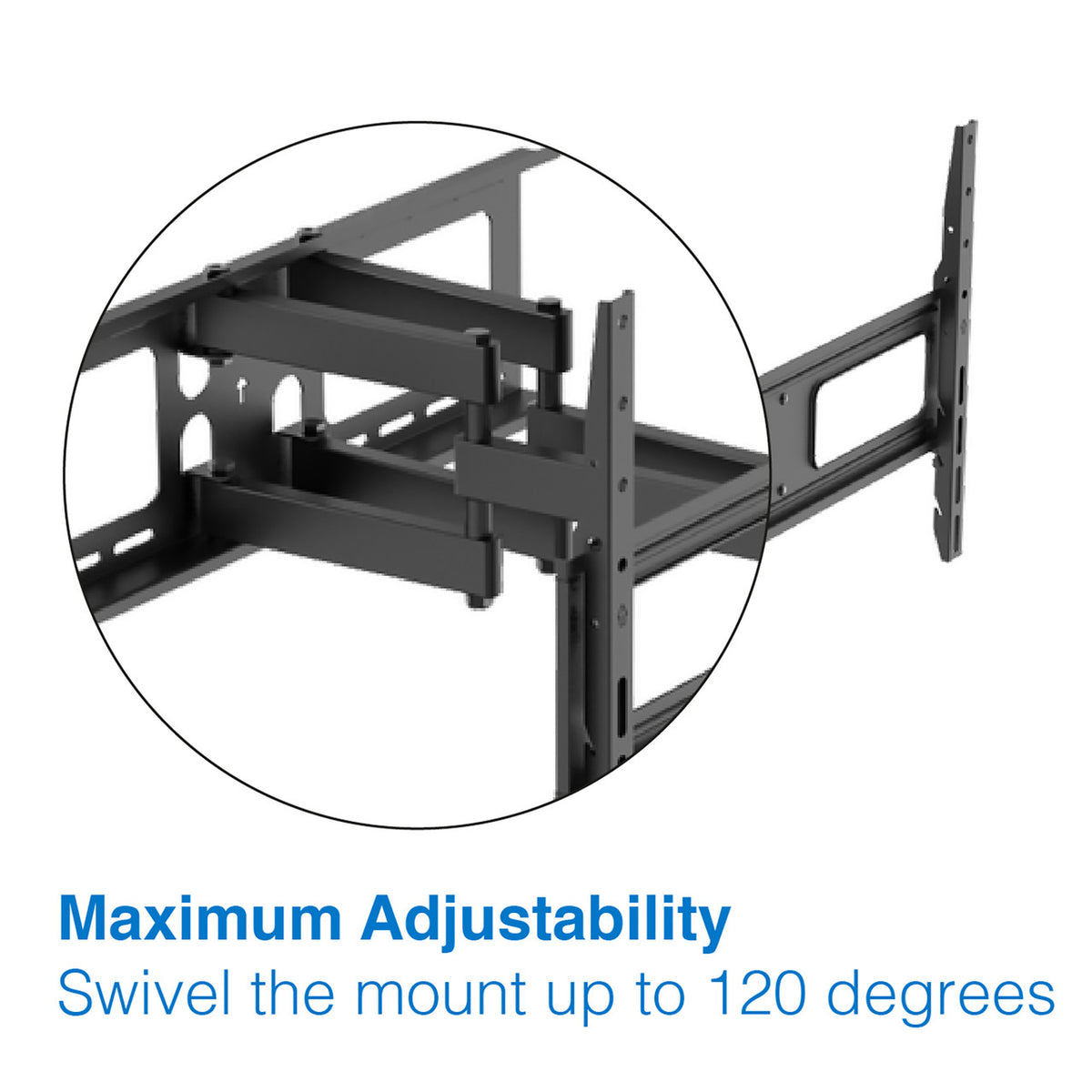 Large Full Motion TV Wall Mount 32 inches - 70 inches Panels V1031-TVB-LPA36-01_573