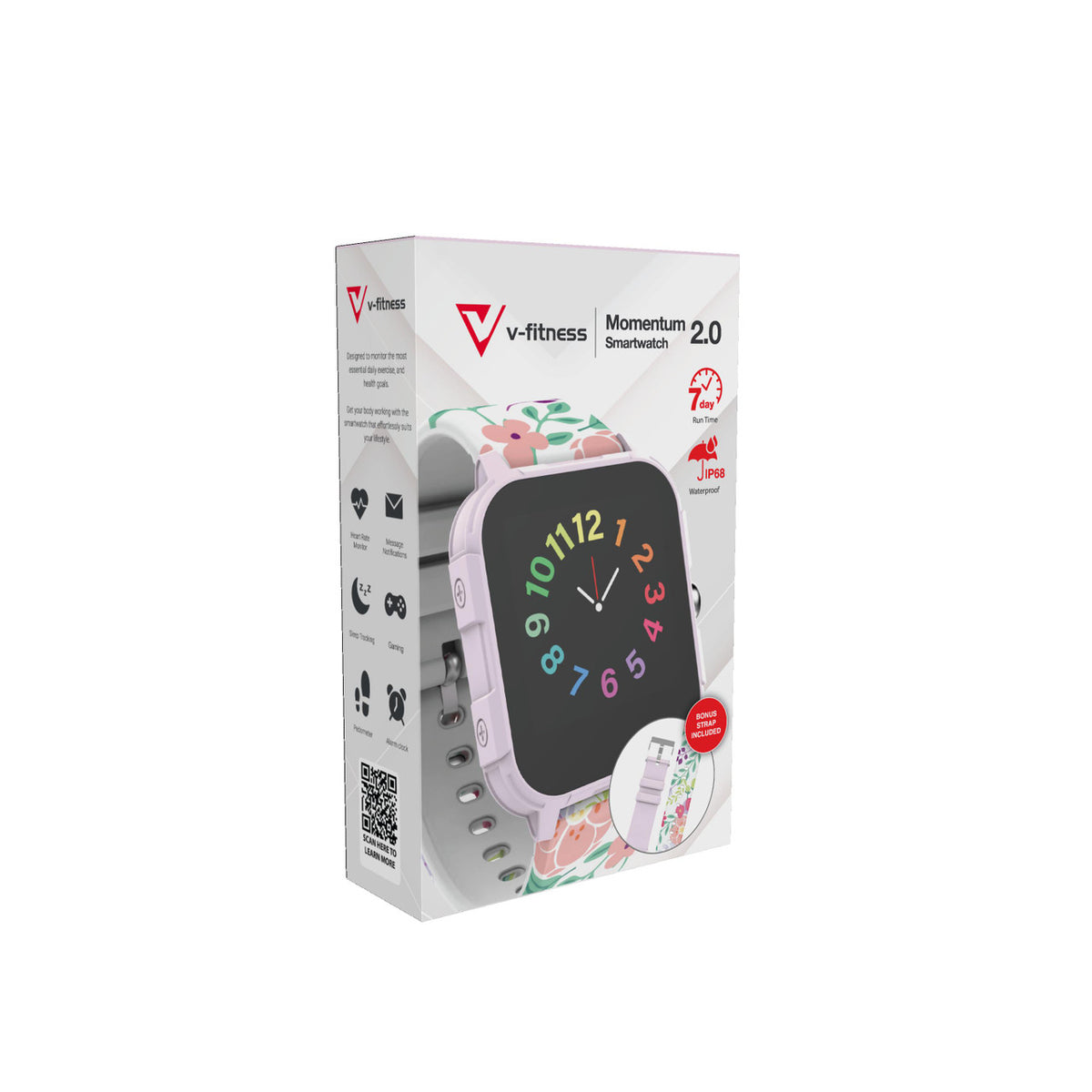 vFitness Momentum Floral Smartwatch V1031-VF-M2-FLW-712