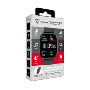 V-Fitness Smart Watch 2 Inch Touch Screen - Black V1031-VF-M4BLK-979