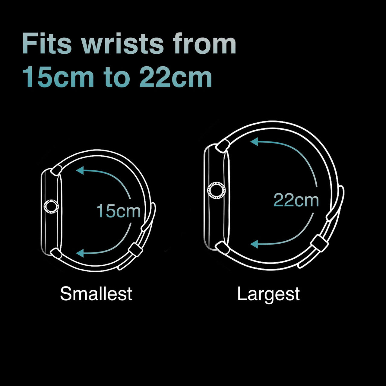 V-Fitness Smart Watch GPS and 2.1 inch Black V1031-VF-M4GPSB-907