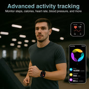 V-Fitness Smart Watch GPS and 2.1 inch Black V1031-VF-M4GPSB-907