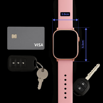 V-Fitness Smart Watch GPS and 2.1 inch Pink V1031-VF-M4GPSP-914