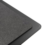Laser Wireless Charging Desk Mat Black V1031-WC-MATB-792