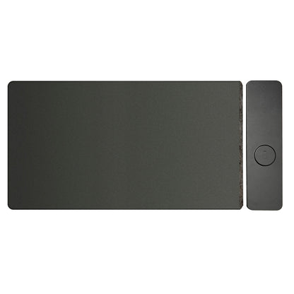Laser Wireless Charging Desk Mat Black V1031-WC-MATB-792