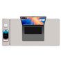 Laser Wireless Charging Desk Mat Grey V1031-WC-MATG-808