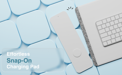 Laser Wireless Charging Desk Mat Grey V1031-WC-MATG-808