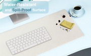 Laser Wireless Charging Desk Mat Grey V1031-WC-MATG-808