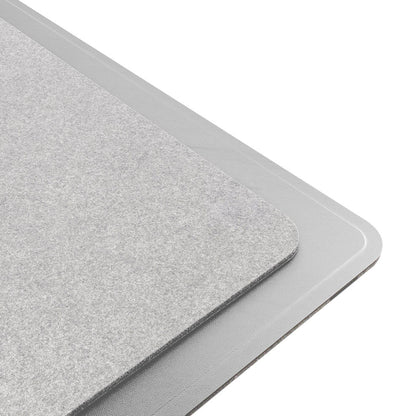 Laser Wireless Charging Desk Mat Grey V1031-WC-MATG-808