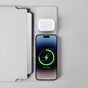 Laser Wireless Charging Laptop Sleeve Up to 16 Inch Grey V1031-WC-S16G-846
