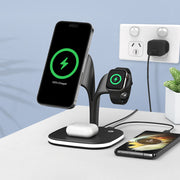 4 in 1 Wireless Charging Station with Night Light V1031-WLC-4SDNL-559