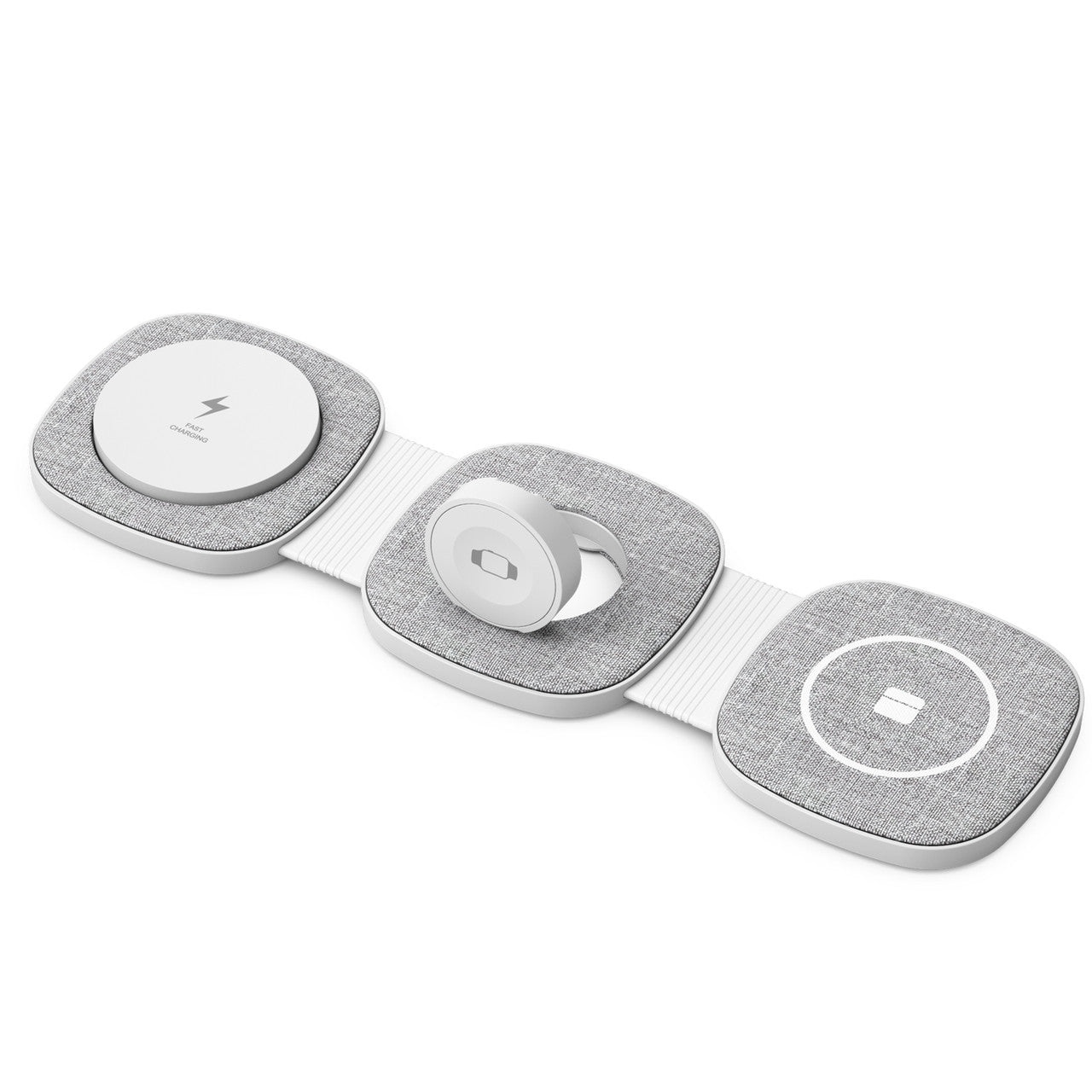Laser 3-in-1 Travel Wireless Charging Pad for Apple V1031-WLC-W3PTF-675