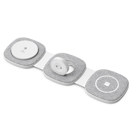 Laser 3-in-1 Travel Wireless Charging Pad for Apple V1031-WLC-W3PTF-675