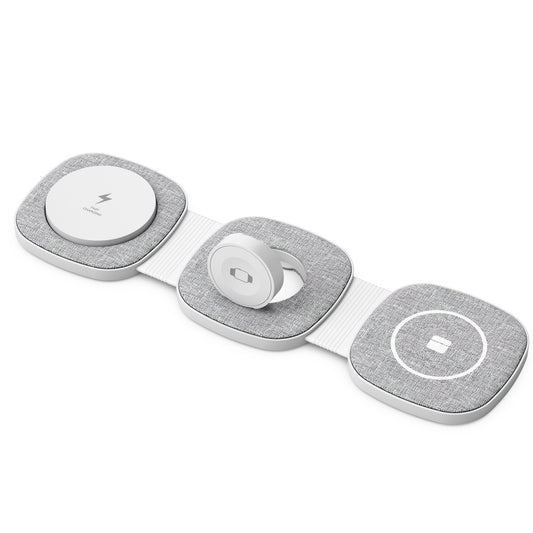 Laser 3-in-1 Travel Wireless Charging Pad for Apple V1031-WLC-W3PTF-675