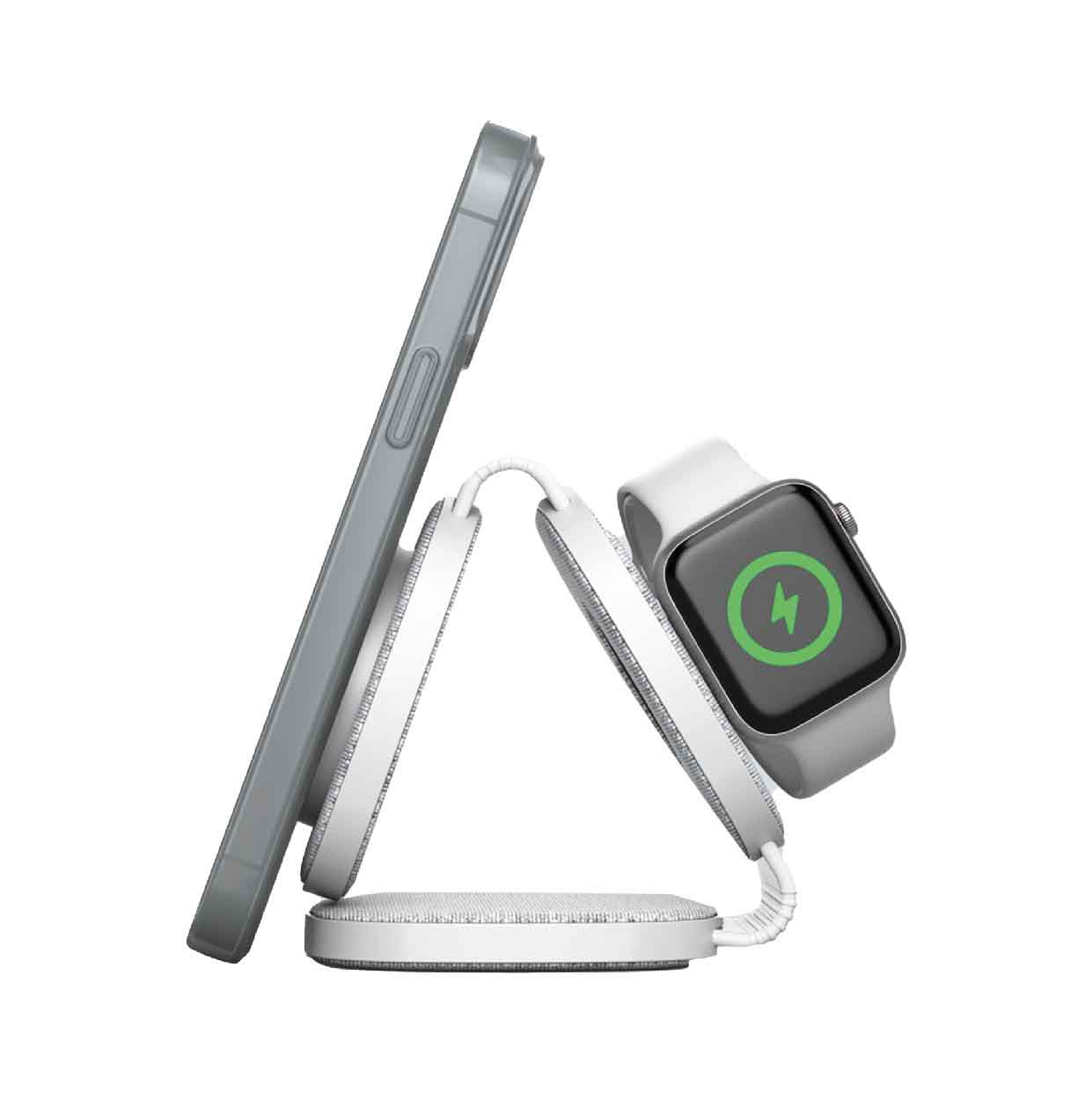 Laser 3-in-1 Travel Wireless Charging Pad for Apple V1031-WLC-W3PTF-675