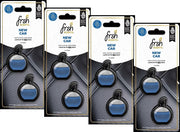 Car Air Freshener Clip New Car Fragrance FrshScents Mini Vent Odor Eliminator Twin Pack x 4 V1032-FR91887