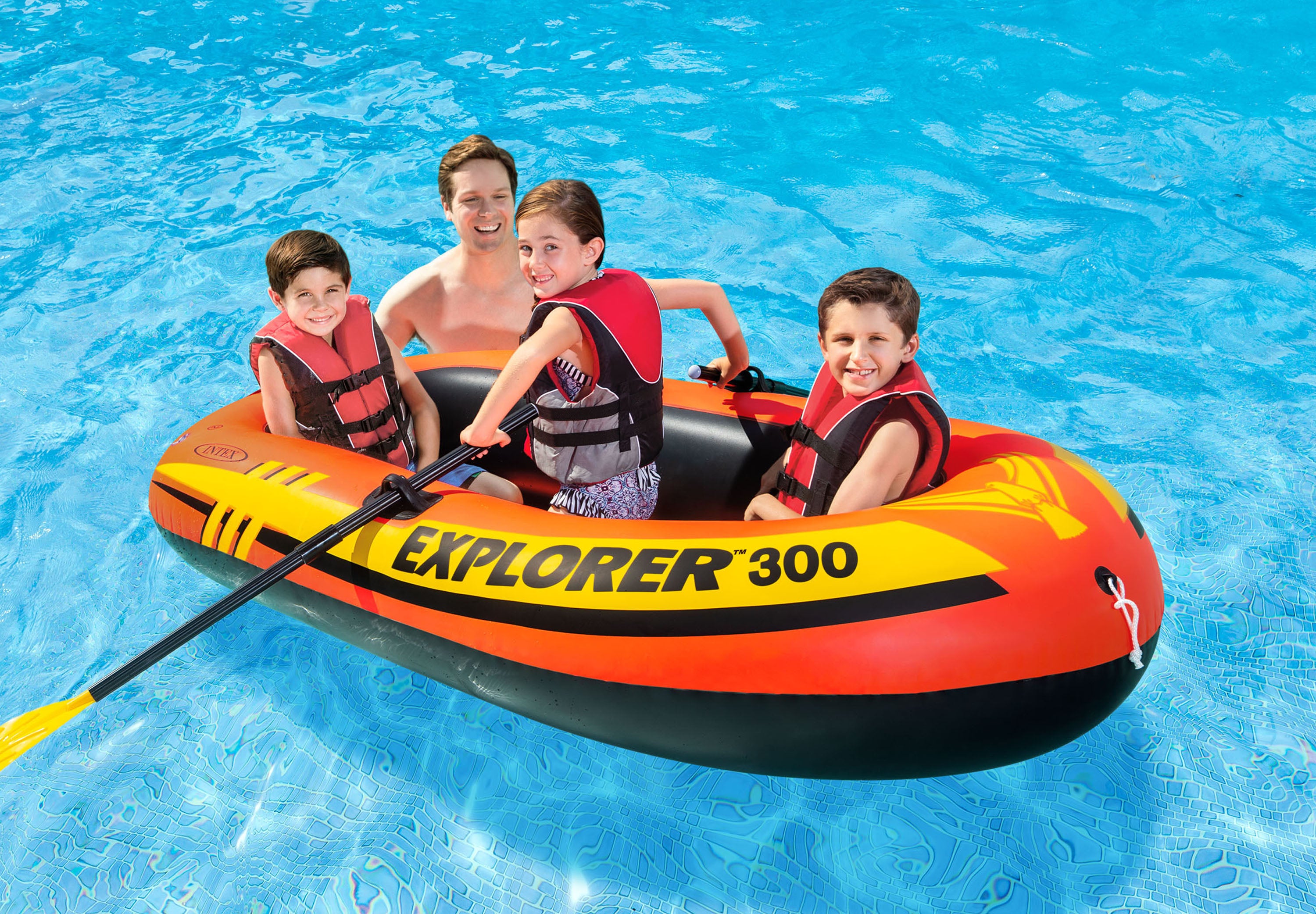 Intex Explorer 300 - Inflatable Boat 58332 V1032-IX58332-EXPLORER300