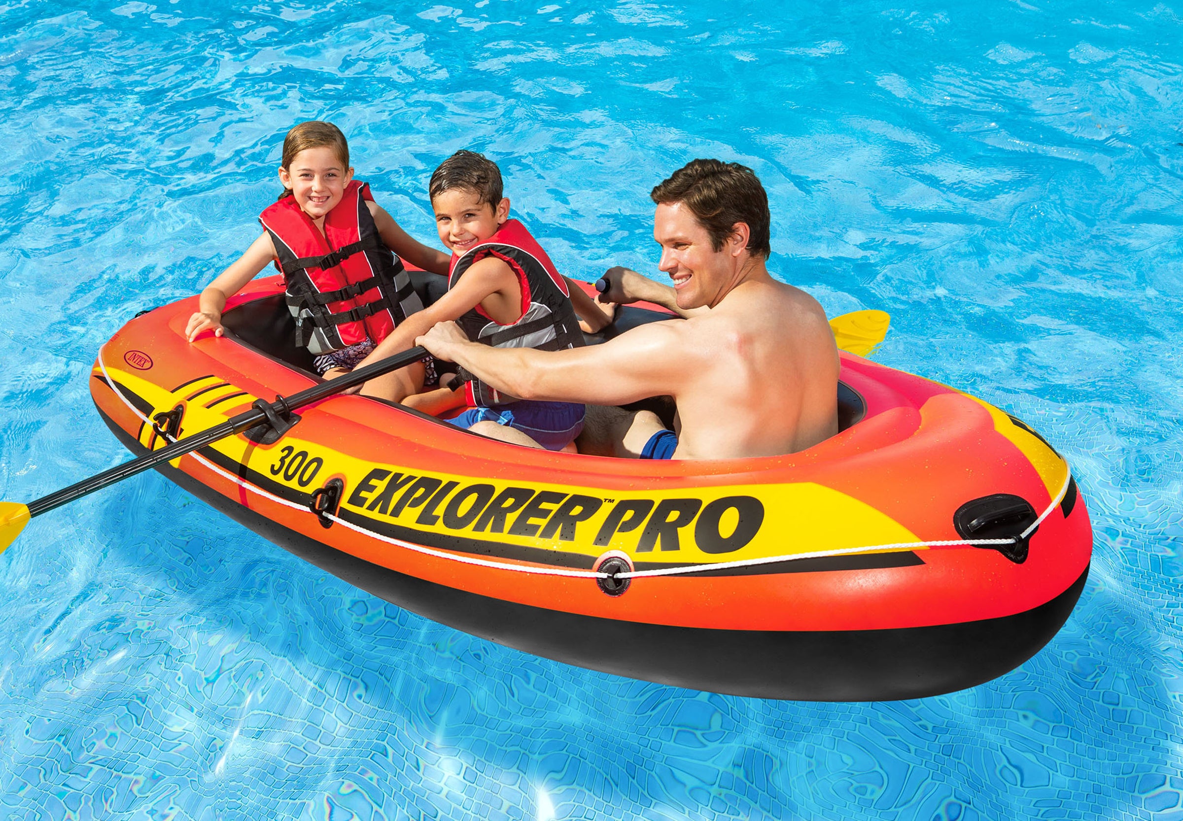 Intex Explorer Pro 300 - Inflatable Boat Sest 58358 V1032-IX58358-EXPLORERPRO300