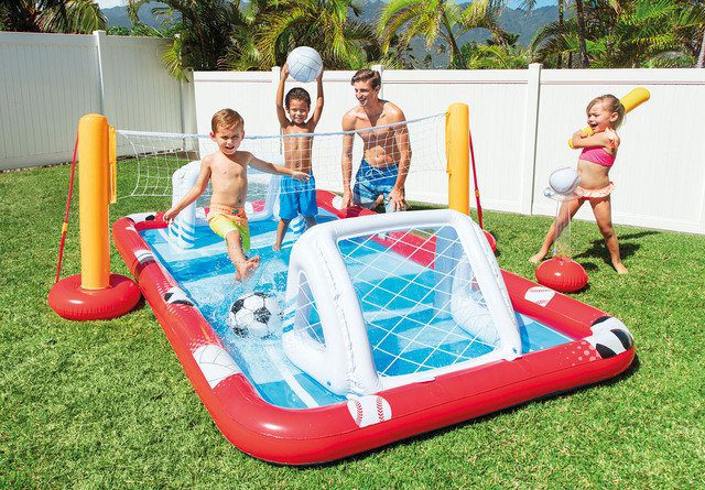 Intex Action Sports Inflatable Play Center 57147 V1032-IXACTIONPLAYCENTRE-57147